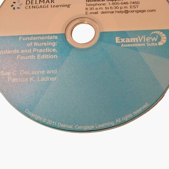 Exam View Instructor Resources CD Fundamentals Of Nursing Standards Practice - Picture 5 of 5